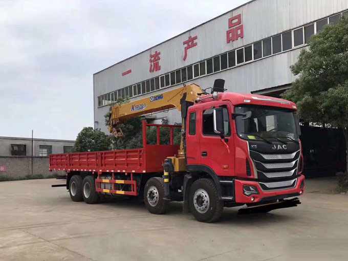徐工吊機14噸江淮格爾發(fā)隨車吊