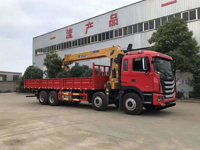 徐工吊機14噸江淮格爾發(fā)隨車吊