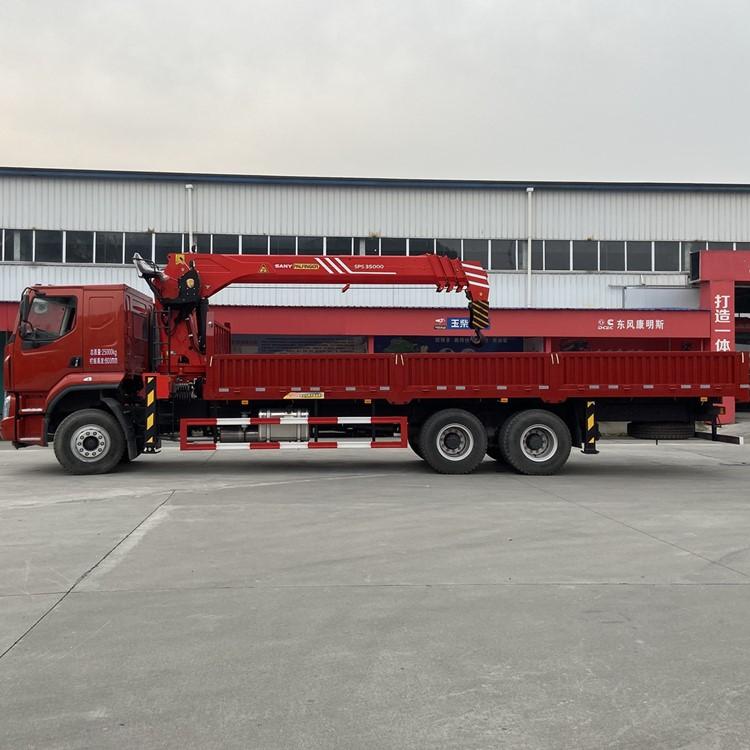 國六三一吊機(jī)12噸東風(fēng)柳汽乘龍隨車吊