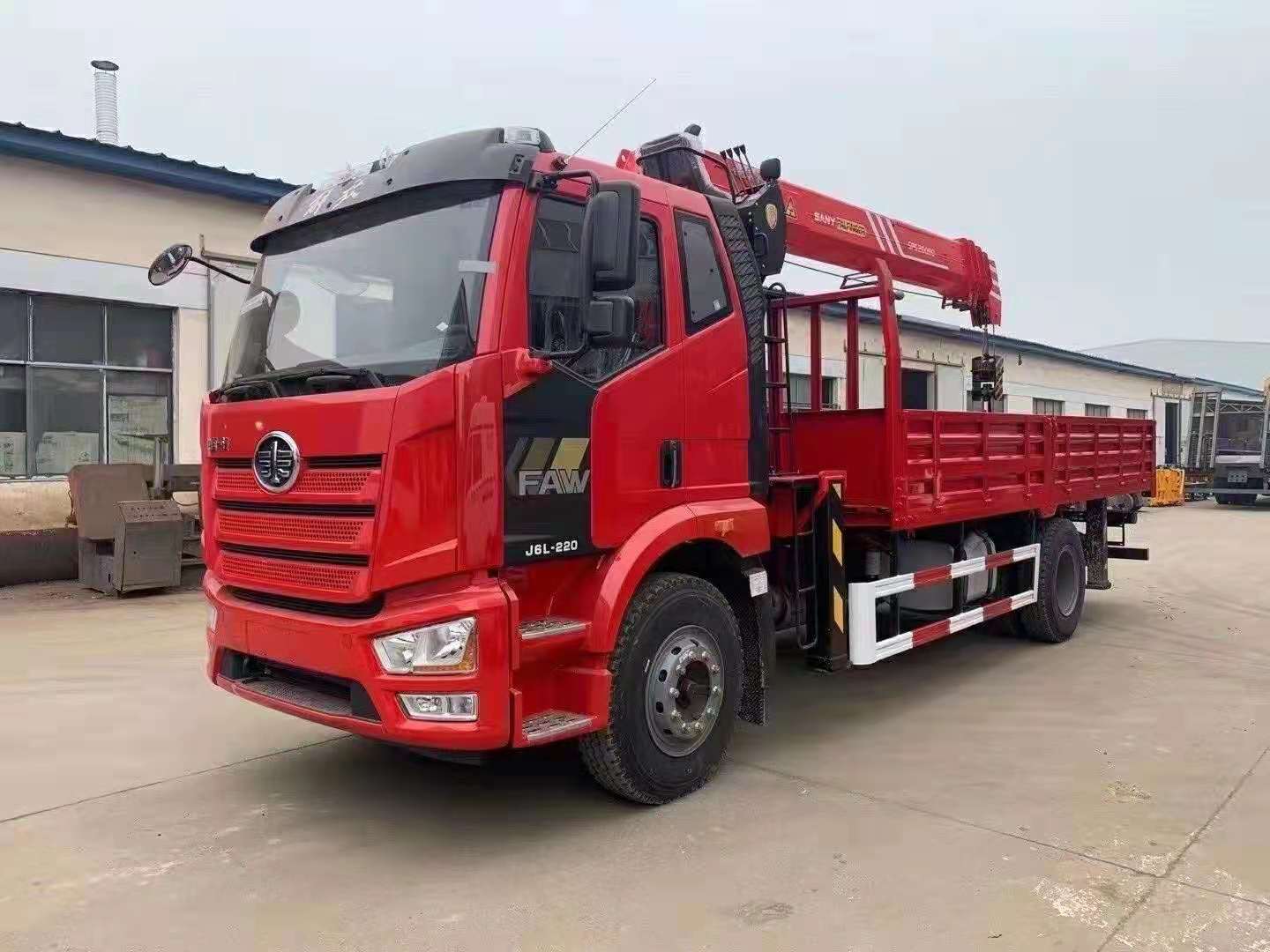 解放J6三一8噸隨車(chē)吊